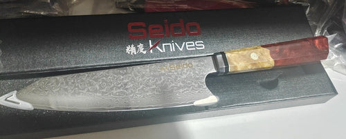 Handcrafted Damascus Chef’s Knife – Authentic Japanese Culinary Blade