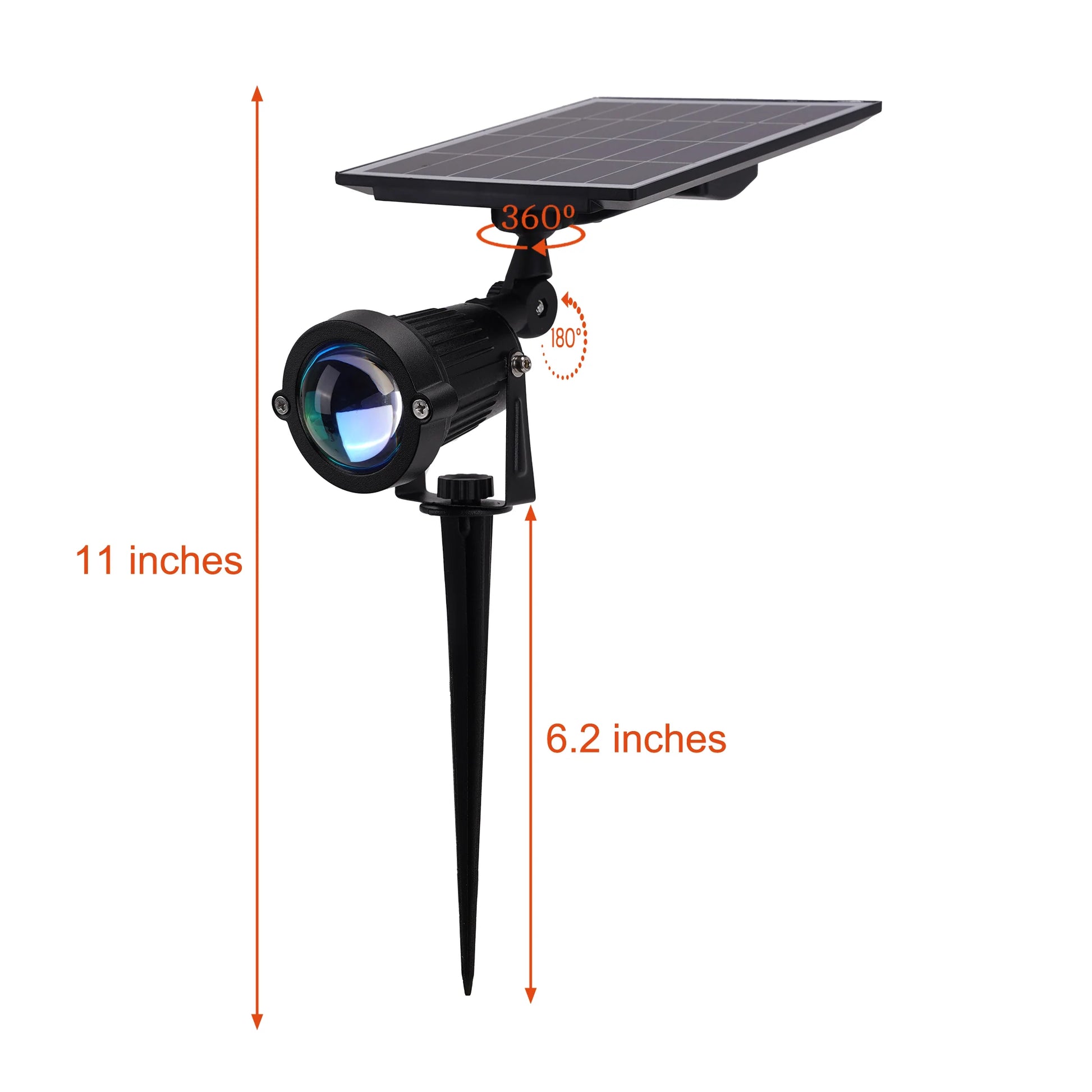 Solar Sunset Projector Light – Outdoor Decorative Lamp for Cozy Ambience & Garden Lighting