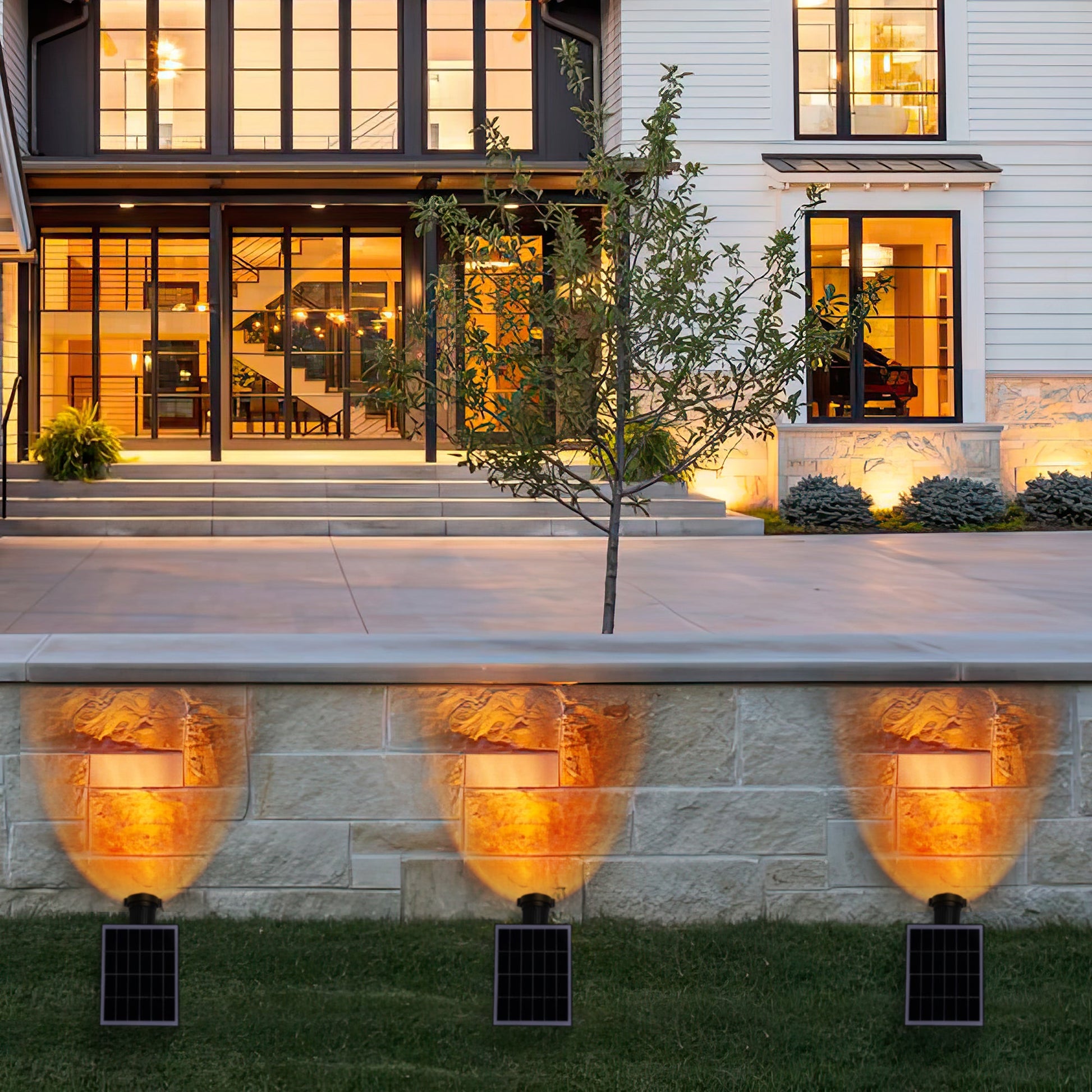 Solar Sunset Projector Light – Outdoor Decorative Lamp for Cozy Ambience & Garden Lighting