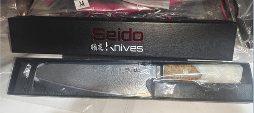Handcrafted Damascus Chef’s Knife – Authentic Japanese Culinary Blade